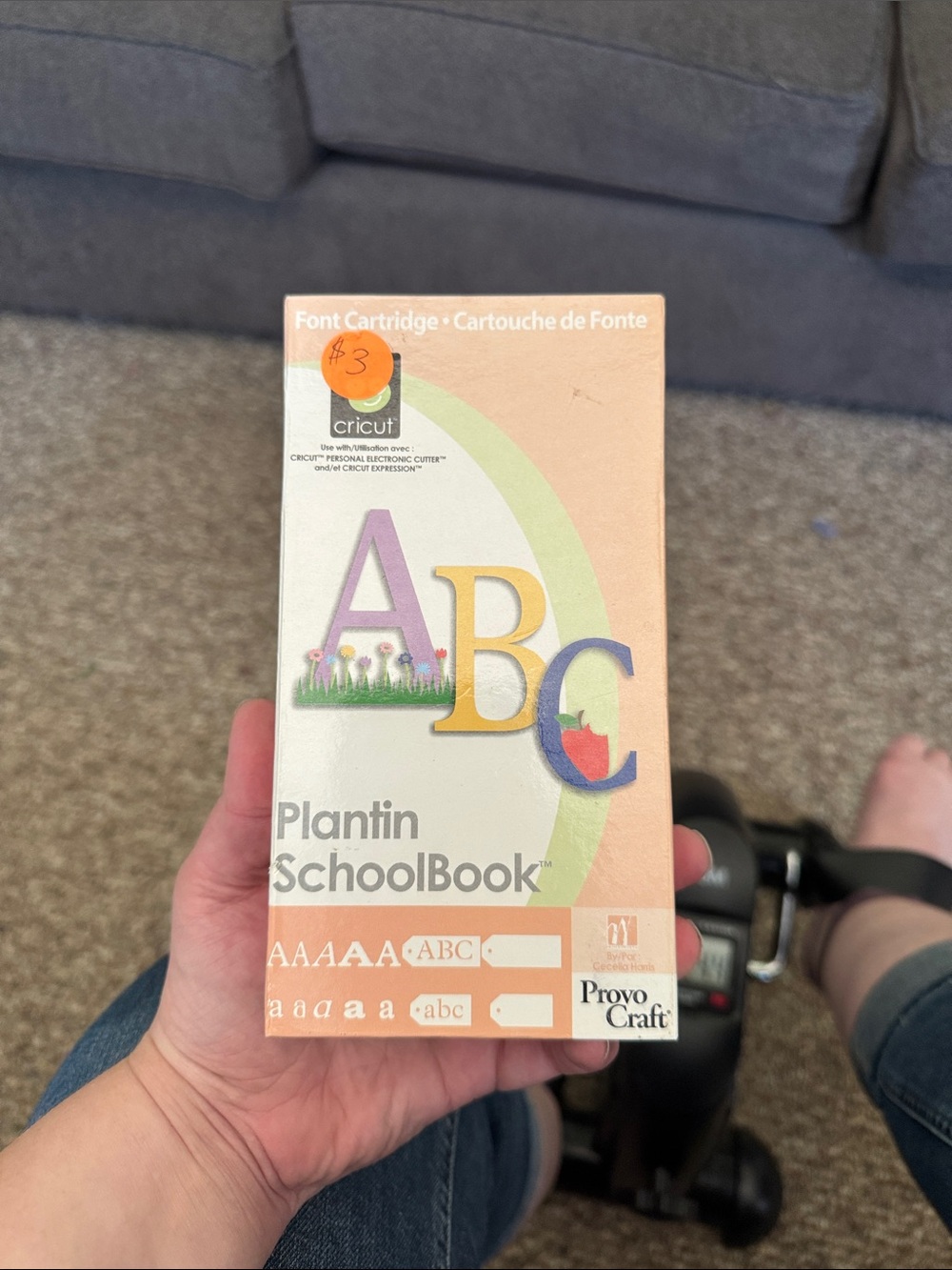 Cricut Kids Shoes in Peach and Cream